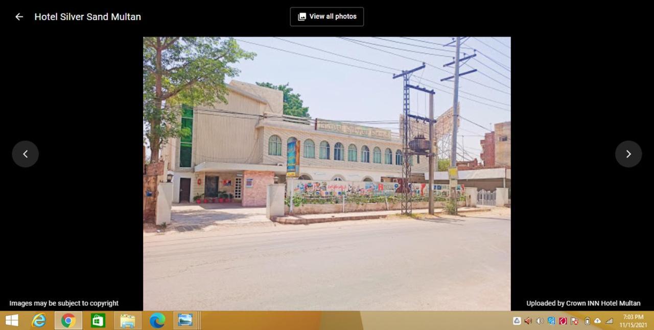 Hotel Silver Sand Multan Exterior photo